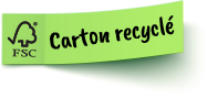 Carton recyclé