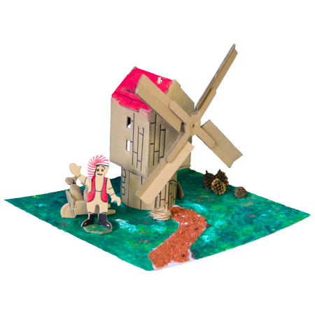 Le moulin à vent Le moulin à vent