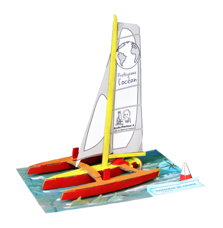 Le trimaran de course Le trimaran de course